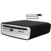 External Universal CD Player for Car,Portable CD Player,Plugs into Car USB Port,Laptop,TV,Mac,Computer,for Android 4.4 and Above Navigation