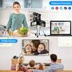 4K Video Camera Camcorder 48MP UHD WiFi IR Night Vision Vlogging Camera,16X Digital Zoom Touch Screen Camera Recorder
