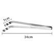 BBQ Cooking Food Tongs For Multi Use, Long Kitchen Tongs Heat Resistant BBQ Salads Grilling Clip Rotate Fish Meat Tool