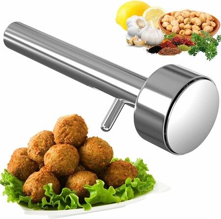 Falafel Scoop, Stainless Steel Professional Falafel Maker Scoop