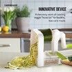 Professional Foldable Fruit And Vegetable Spiralizer Slicer