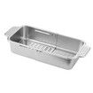 Kitchen Supply Over The Sink Stainless Steel Retractable Kitchen Sink Basket 44 x 21 cm