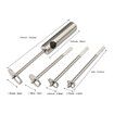 Veggie Core Drill Stainless Steel Vegetable Spiral Cutter Spiralizer Set of 4 for Coring (Veggie Core)