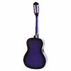 Melodic 34'' Kids Acoustic Guitar 6 Strings Tuner Cutaway Wooden Kids Gift Purple