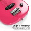 Melodic 30 Inch Children Kids Electric Musical Instrument Guitar w/ 5W Amp Picks Gig Bag Pink