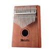 17 Keys Kalimba Thumb Piano Instrument Mahogany Wood w/ Tuning Hammer Melodic