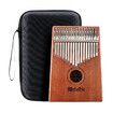 17 Keys Kalimba Thumb Piano Instrument Mahogany Wood w/ Tuning Hammer Melodic