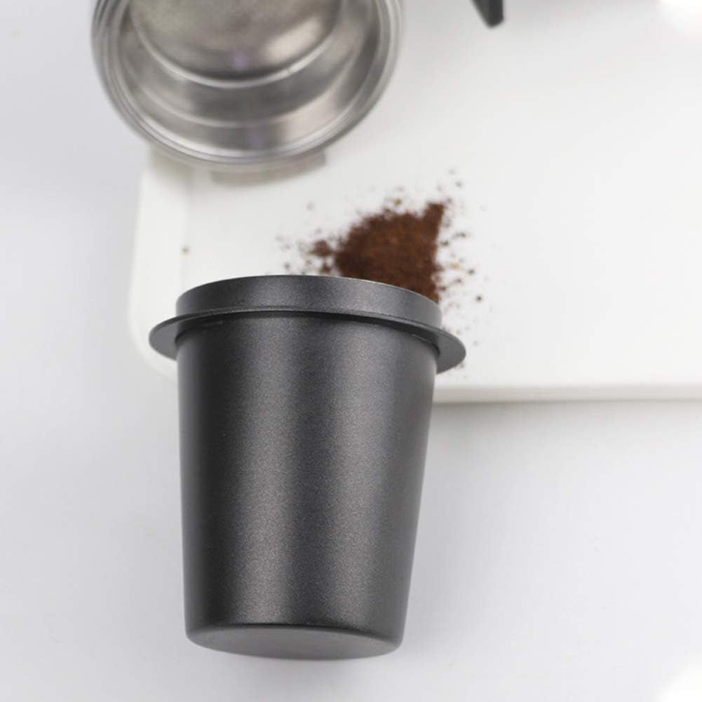 58mm Coffee Dosing Cup, Stainless Steel Coffee Powder Feeder Part For Coffee Tamper Espresso Coffee Machine Tools