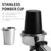 58mm Coffee Dosing Cup, Stainless Steel Coffee Powder Feeder Part For Coffee Tamper Espresso Coffee Machine Tools