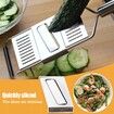 Multipurpose Vegetable Slicer, Handheld Vegetable Slicer, 3 in 1 Multifunctional Grater