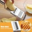 Multipurpose Vegetable Slicer, Handheld Vegetable Slicer, 3 in 1 Multifunctional Grater