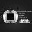 Solar Deck Lights LED Driveway Lights Solar Powered Dock Light Outdoor IP68 Waterproof Road Markers for Step Sidewalk Stair Boat Garden Ground Pathway Yard