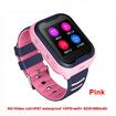 Kids GPS Smart Watch 4G, Waterproof Smartwatch for Phone with GPS Tracker, Touch Screen Video Call Real-time Tracking Camera, SOS Alarm Pedometer Color Pink