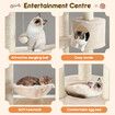 174cm Cat Tree Tower Scratching Post House Furniture Stand Scratcher Pole Cave Condo Play Climbing Castle Hammock Platform