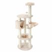 174cm Cat Tree Tower Scratching Post House Furniture Stand Scratcher Pole Cave Condo Play Climbing Castle Hammock Platform