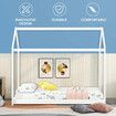 Bed Frame Wooden Single Size Timber House Wood Mattress Base Platform Kids Bedroom Furniture