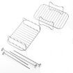 Air Fryer Grilling Rack for Ninja AF300/400 Stainless Steel Rack