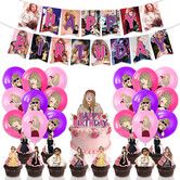 32pcs Taylor Party Decorations Banner  Birthday Decorations Popular Singer Birthday Party Supplies Taylor Music Birthday Decorations of Banner