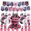 48pcs BLACKPINK Cake Toppers Cupcake Toppers Cake Decorations,BLACKPINK Birthday Party Supplies Decorations
