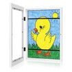 Kids Art Frames, Front Opening Kids Artwork Frames 10 x 12.5 inch White