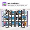 432 Pockets Photo Album for Fujifilm Instax Mini Camera,Polaroid Camera,for Fujifilm Instax Mini 11 12 9 40 Evo Liplay 8 7+ Instant Camera,Photo Album for Polaroid Kodak HP Zink 2x3" Photo (Purple)