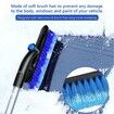 Snow Brush with Pivot Head Windshield Scraper Brush Retractable Winter Ice Remover