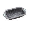 Silicone Bread Loaf Pan with Fluted Design, Food Grade Non-Stick Silicone Baking Mold