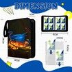 400cards Sport Pokemon Cards PU Leather Album Book Cartoon Anime Game Card EX GX Collectors Folder Holder 4 Pockets 50 pages