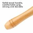 Seam Roller for Leather Quilting Platen Tools Leather Press Edge Roller Leather Edge Creaser Smoother Leather Glue(Small)