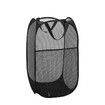 Mesh Pop Up Laundry Basket with Handles Portable Durable Collapsible Storage Collapsible Laundry Bags for Kids Room College Dorm or Travel