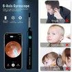 Ear Wax Cleaner, Wireless Camera, Connect Phone Directly via WiFi, Crystal Clear Images