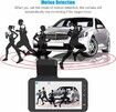 4.0 Inch Dash Cam Car Dvr 24 Hours Hd 1080p Dash Cam Dual Lens Video Recorder