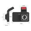 4.0 Inch Dash Cam Car Dvr 24 Hours Hd 1080p Dash Cam Dual Lens Video Recorder