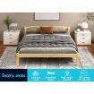 ALFORDSON Bed Frame Wooden Timber King Size Mattress Base Platform Beatrix Oak