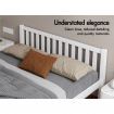 ALFORDSON Bed Frame Wooden Timber Double Size Mattress Base Platform Fenella