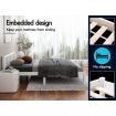 ALFORDSON Bed Frame Wooden Timber Double Size Mattress Base Platform Fenella