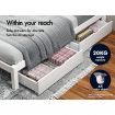 ALFORDSON Bed Frame Wooden Timber Double Size Mattress Base Platform Fenella