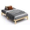 ALFORDSON Bed Frame Wooden Timber King Single Mattress Base Platform Pramod Oak