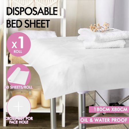 ALFORDSON Disposable Bed Sheet 1 Roll Non-woven Massage Table Cover SPA Salon
