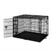 BEASTIE Dog Cage Pet Crate Kennel Cat Foldable Metal Playpen 30" Large