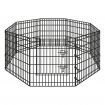 BEASTIE Dog Playpen Pet Metal Fence 8 Panel Enclosure Puppy Exercise Pen 30"
