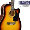 Karrera 12-String Acoustic Guitar with EQ - Sunburst