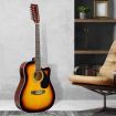 Karrera 12-String Acoustic Guitar with EQ - Sunburst