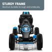 Kahuna G18 Kids Ride On Pedal Go Kart Racing Style - Blue