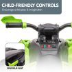 Kahuna GTS99 Kids Electric Ride On Quad Bike ATV 50W - Green