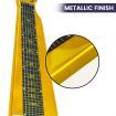 Karrera 29in 6-String Lap Steel Hawaiian Guitar - Metallic Gold