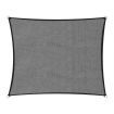 Wallaroo Outdoor Sun Shade Sail Canopy Grey Square 2.5 x 2.5M