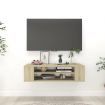 Hanging TV Cabinet Sonoma Oak 100x30x26.5 cm Engineered Wood