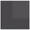 Wall Mounted TV Cabinet High Gloss Grey 30.5x30x30 cm