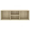 Shoe Storage Bench Sonoma Oak 105x35x35 cm Engineered Wood